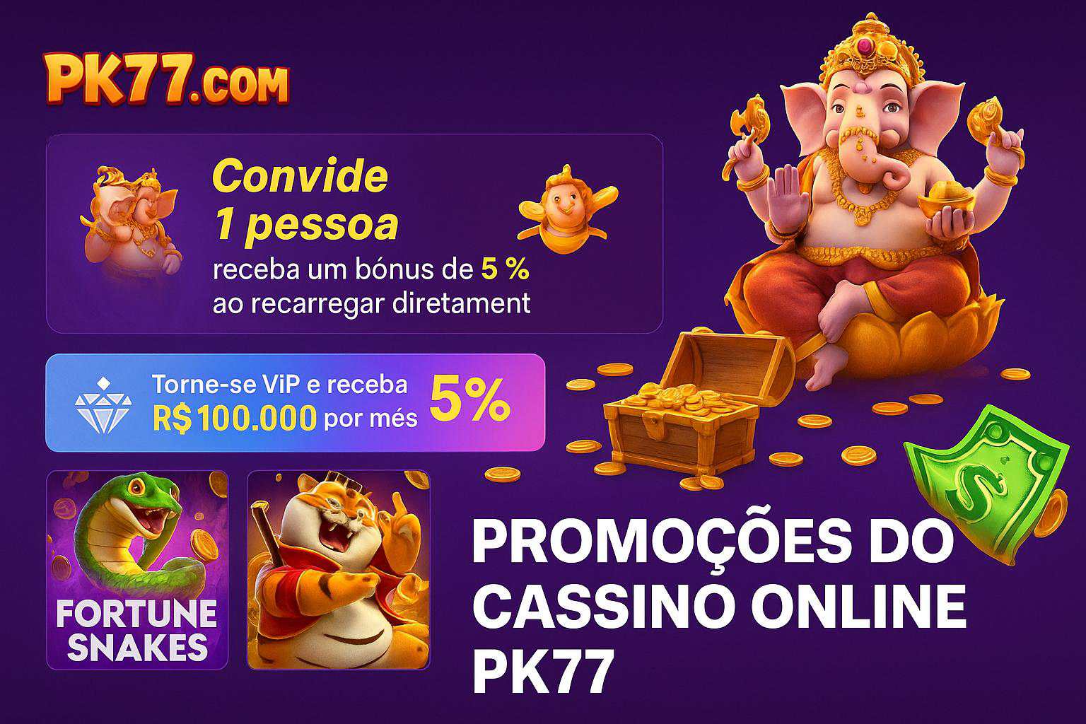 O bônus promocional PK77 é uma ótima maneira de começar sua aventura