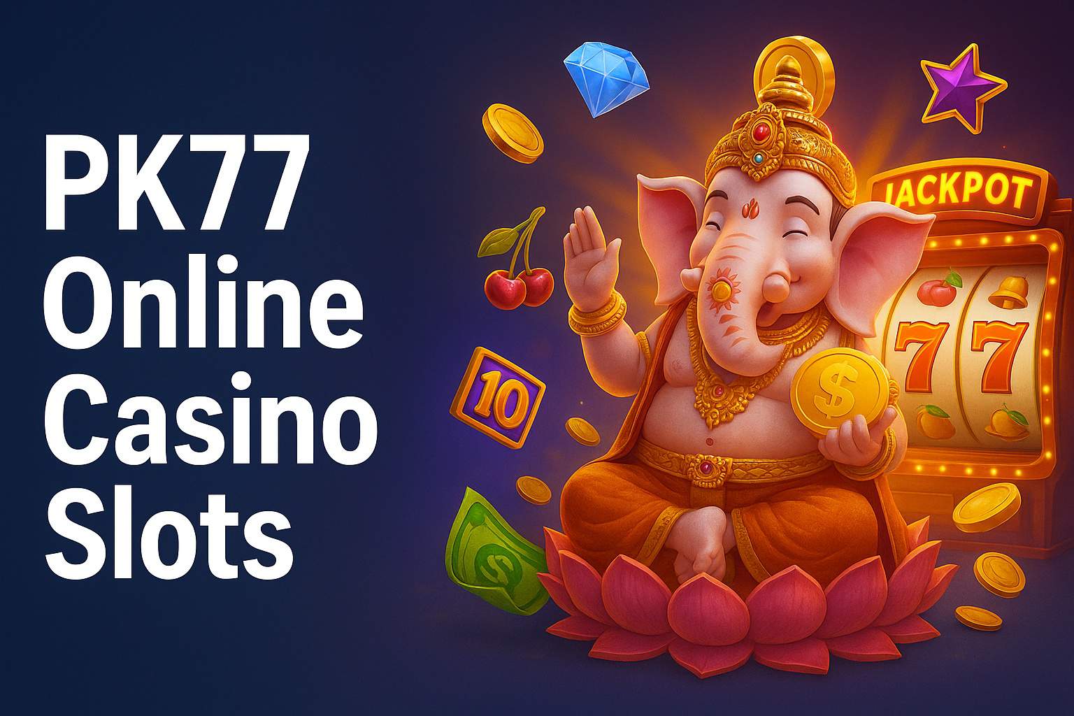 Jogos de Slot no Casino Online PK77