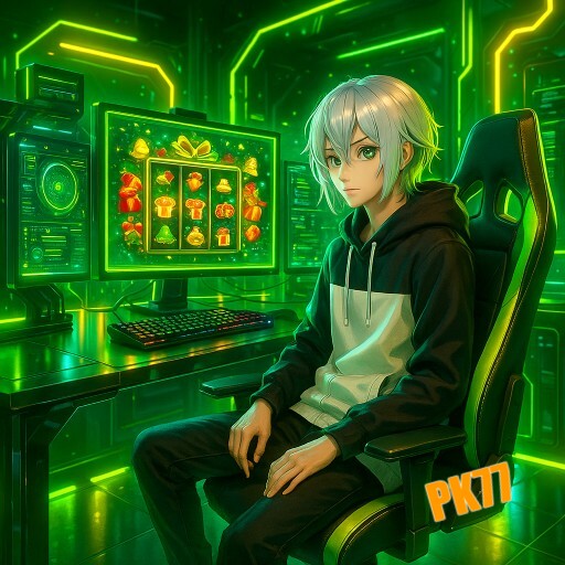 Imagem promocional da PK77 mostrando a plataforma e suas vantagens