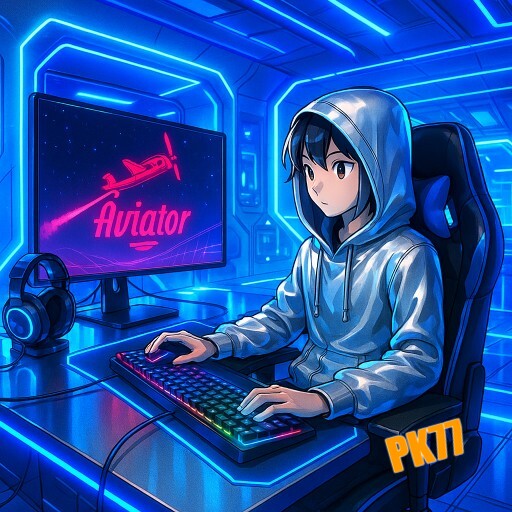 Imagem promocional da PK77 mostrando a plataforma e suas vantagens